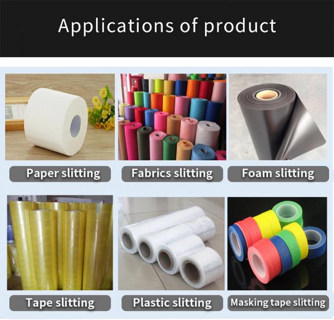 주문형 자르는 원형 칼 자르는 기계 칼 종이 필름 플라스틱 자르는 칼 음식 칼 0