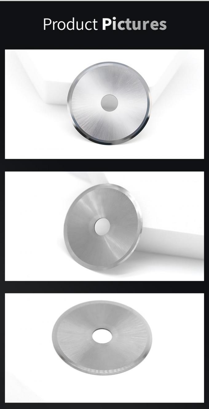 OEM / ODM 원형 칼 자르는 고무 테이프 종이 튜브 자르는 둥근 블레이드 5