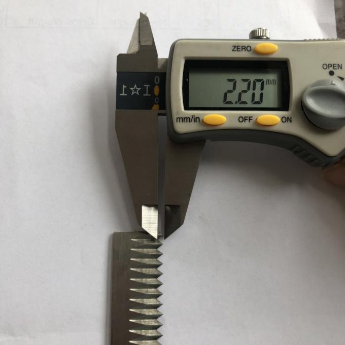 포장 필름 절단 칼 플라스틱 가방 절단 트림머 블레이드 톱니 모양 2